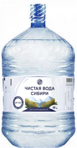 Чистая вода Сибири 19л. в ПЭТ бутылке